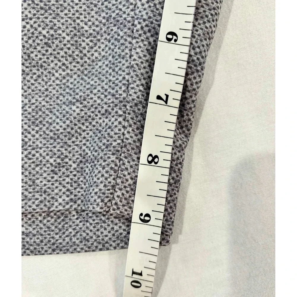 Callaway Golf Shorts Mens 38 Grey Micro‎ Pattern Stretch Performance Flat Front